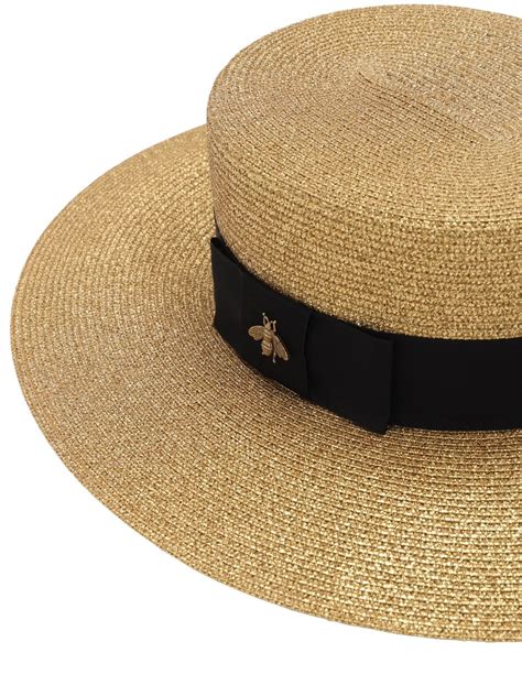 gucci straw hat women.